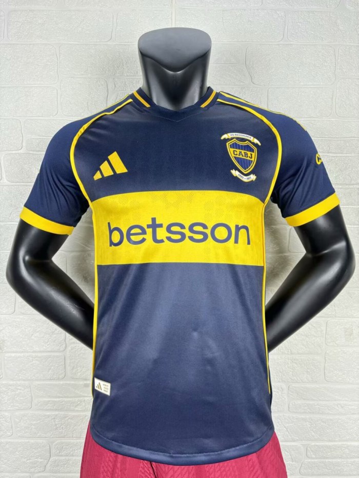 Boca Home Player Jersey 25/26