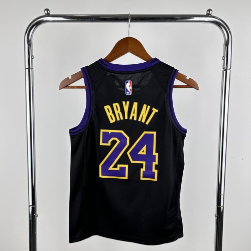 Los Angeles Lakers Kids Jersey City Edition 2023 No. 24 BRYANT