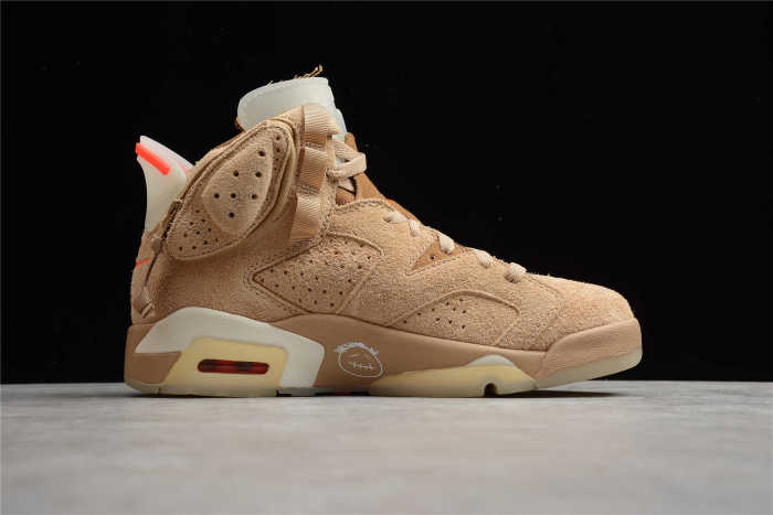 Air Jordan 6 Retro Travis Scott British Khaki DH0690-200