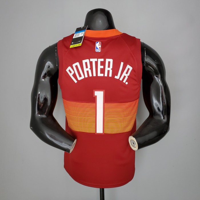 Michael Porter Jr. Denver Nuggets City Edition Swingman Jersey Red
