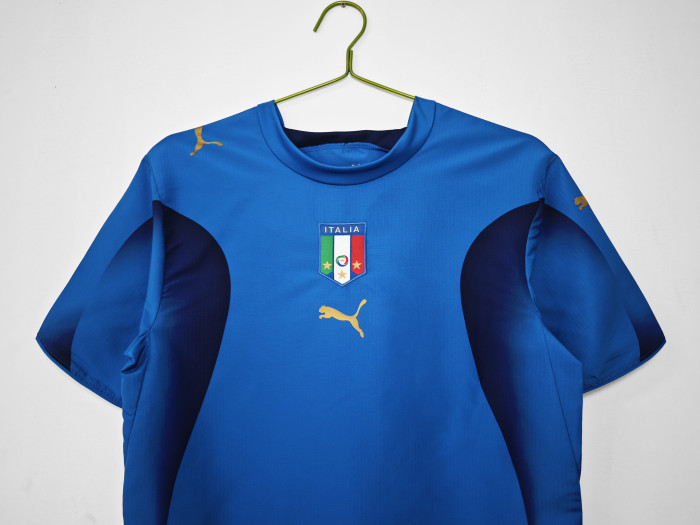 Italy Retro Home Jersey 2006