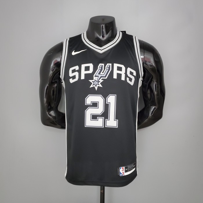 Tim Duncan San Antonio Spurs Swingman Jersey Black