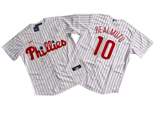 Philadelphia Phillies Limited Jersey White Fan Version NO.10 REALMUTO
