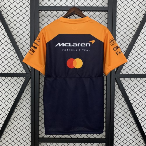 2025 McLaren T-Shirt Black NO Number