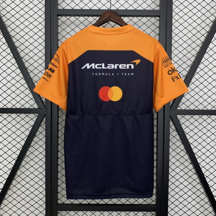 2025 McLaren T-Shirt Black NO Number