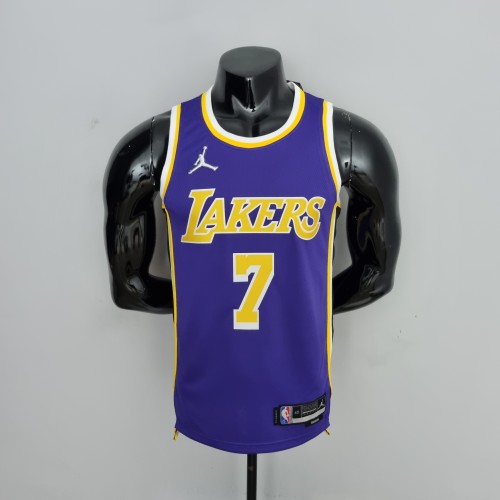 Carmelo Anthony Los Angeles Lakers 75th Anniversary Swingman Jersey Purple
