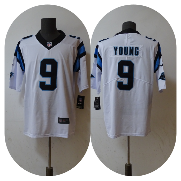Carolina Panthers Jersey White NO.9 YOUNG