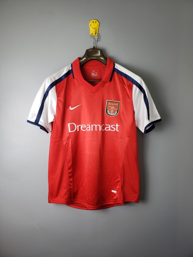Arsenal Home Retro Jersey 00/02