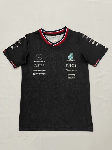 2024 Mercedes AMG Petronas T-Shirt Black NO Number