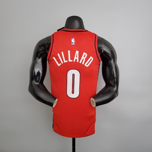 Damian Lillard Portland Trail Blazers Swingman Jersey Red