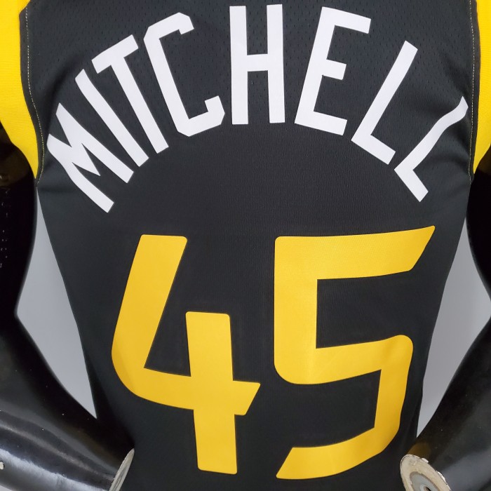 Donovan Mitchell Utah Jazz 2021 City Edition Swingman Jersey Black