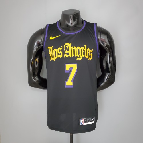 Carmelo Anthony Los Angeles Lakers 2020/21 Swingman Jersey Black