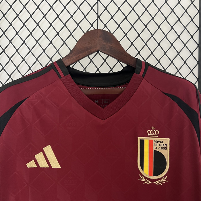 Belgium 2024 Euro Home Man Jersey