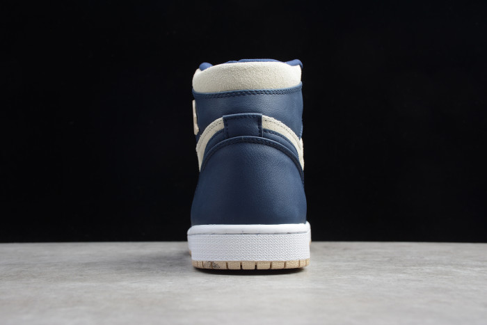 Air Jordan 1 High Retro Navy Blue White AQ9331-401