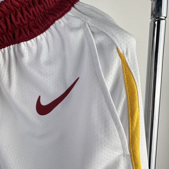 Cleveland Cavaliers White Basketball Shorts Association Issue 2021