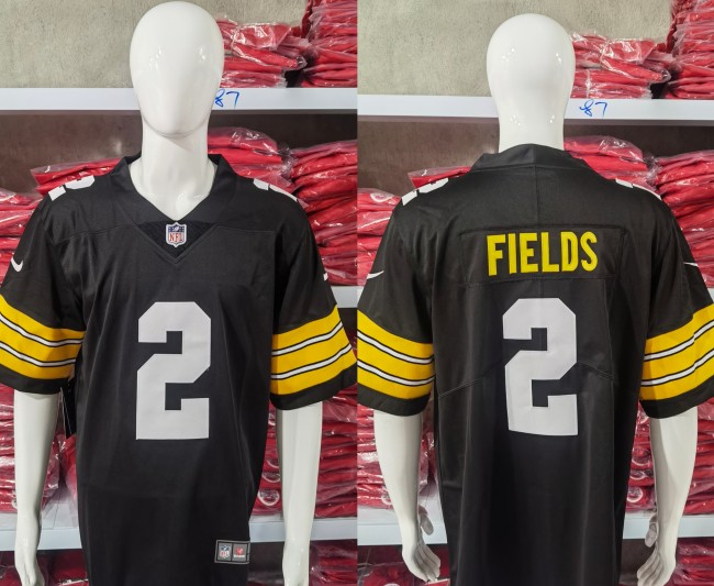 Pittsburgh Steelers Jersey Black NO.2 FIELDS
