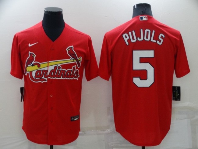 St. Louis Cardinals Jersey Red Fan Version NO.5 PUJOLS