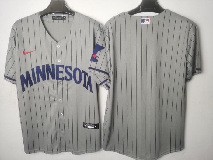 Minnesota Twins Limited Jersey Grey Fan Version NO Number