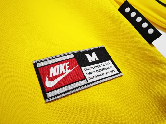 Brazil Home Retro Long Sleeve Jersey 1998