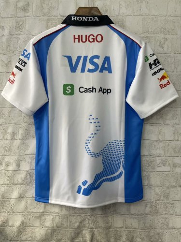 2025 Red Bull Racing Polo shirt Colour-blocked fanwear NO Number