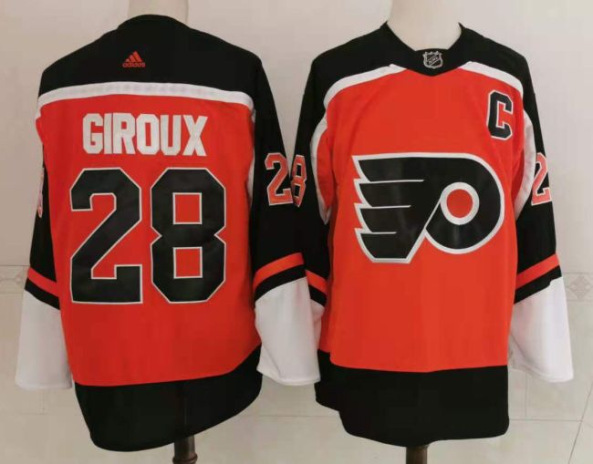 Philadelphia Flyers Vintage 90s Jersey Orange NO.28 GIROUX