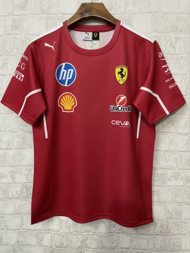 Scuderia Ferrari HP 2025 Team T-Shirt Red