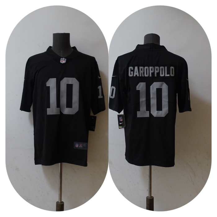 Las Vegas Raiders Jerseys Black NO.10 GAROPPOLO