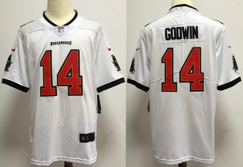 Tampa Bay Buccaneers Alternate Game Jersey White NO.14 GODWIN