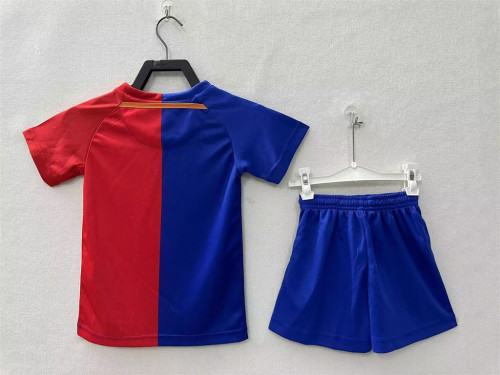 Barcelona Home Retro Kids Jersey 2008/09