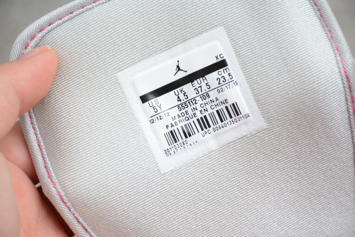 Air Jordan 1 Mid GS Platinum Pink White 555112-109