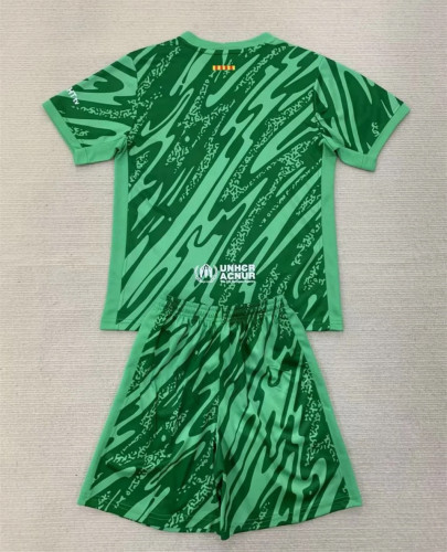 Barcelona Goalkeeper Kids Suit 24/25