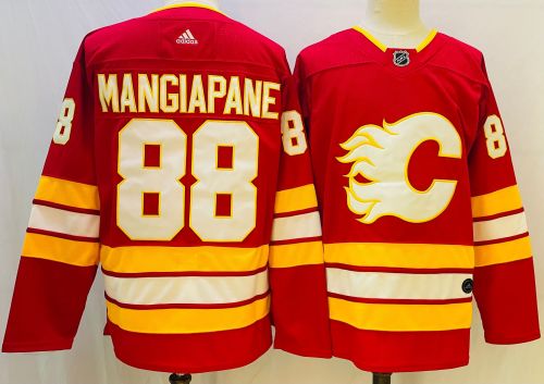 Calgary Flames Breakaway Home Jersey Red No.88 MANGIAPANE