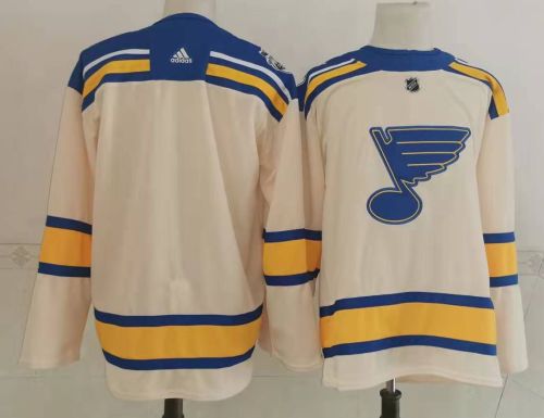 St. Louis Blues 2022 Winter Classic Player Jersey White NO Number