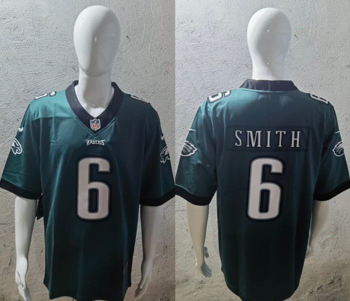 Philadelphia Eagles Dark Green 2023 NO.6 SMITH