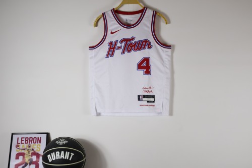 Houston Rockets Kids Jersey City Edition 23/24 NO.4 GREEN