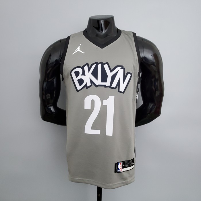 LaMarcus Aldridge Brooklyn Nets Swingman Jersey Gray