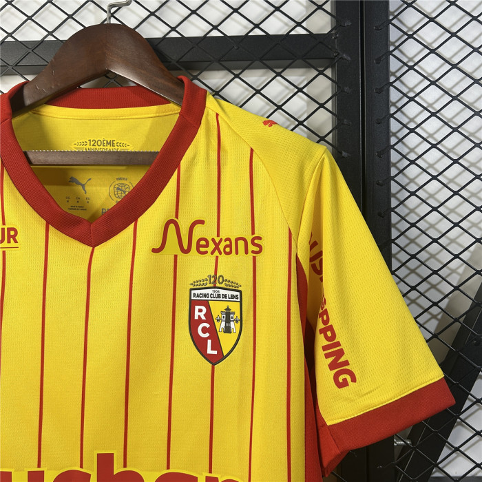 RC Lens Home Men Jersey 25/26