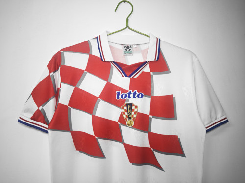 Croatia Home Retro Jersey 1998