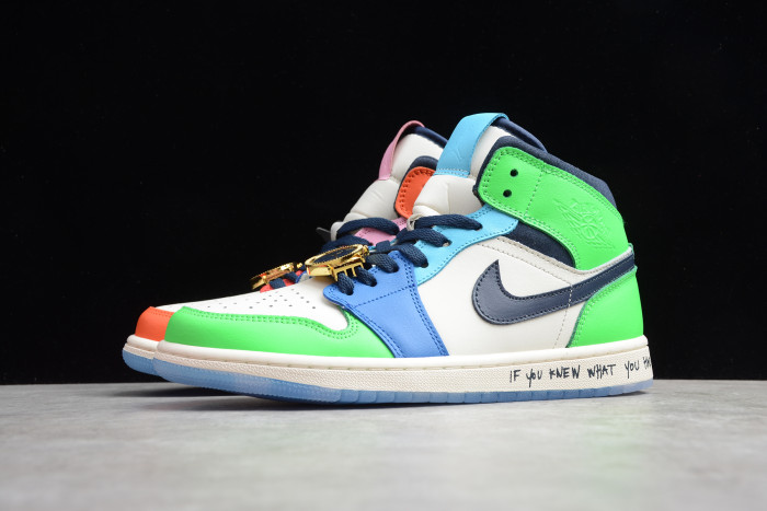 Jordan 1 Mid x Melody Ehsani SE Fearless 2019 (CQ7629-100)