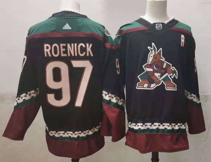 Arizona Coyotes 18/19 Home Breakaway Jersey Black NO.97 ROENICK