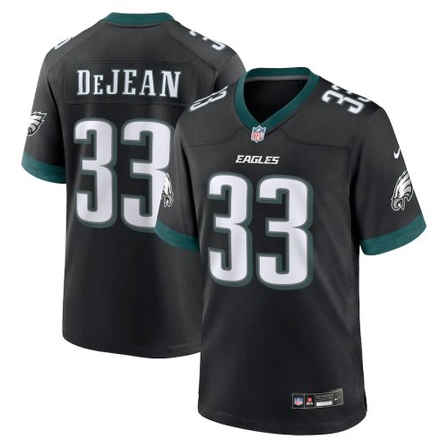 Philadelphia Eagles Jersey Black 2023 NO.33 De ZEAN
