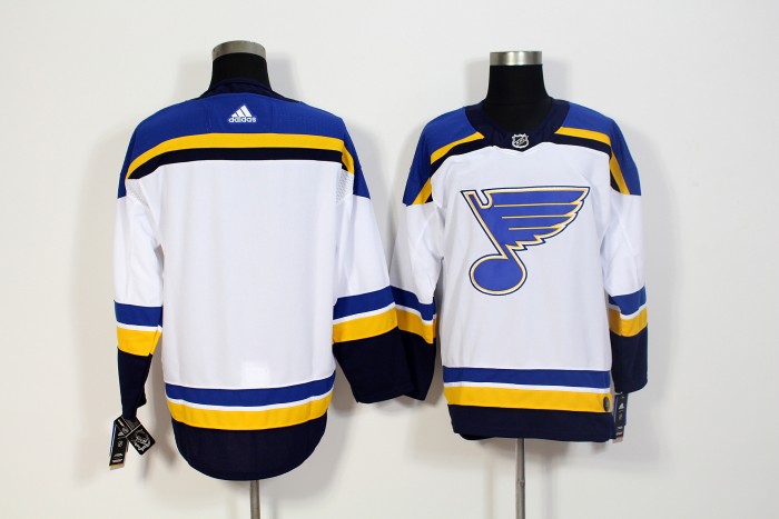 St. Louis Blues Home Breakaway Player Jersey White NO Number