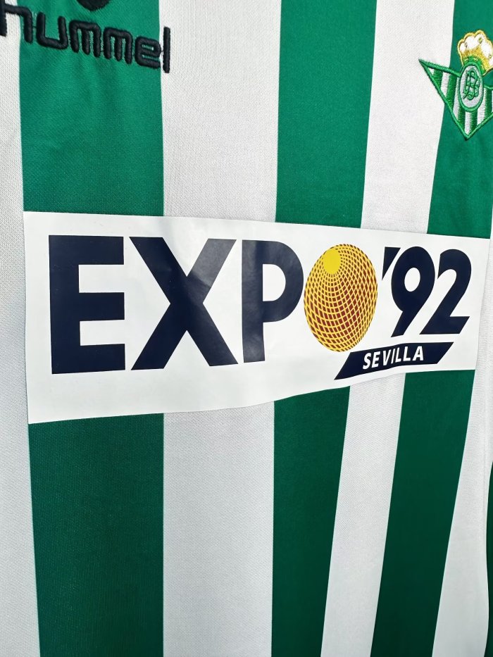 Real Betis Home Retro Jersey 1988/89