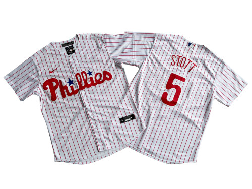 Philadelphia Phillies Limited Jersey White Fan Version NO.5 STOTT