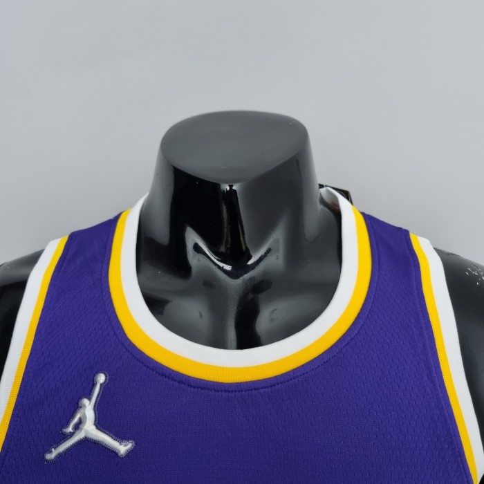 Carmelo Anthony Los Angeles Lakers 75th Anniversary Swingman Jersey Purple