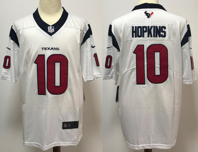 Houston Texans Jersey White NO.10 HOPKINS