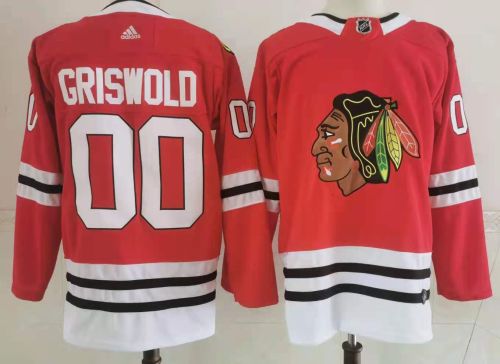 Chicago Blackhawks Breakaway Player Jersey Red NO.00 GRISWOLD