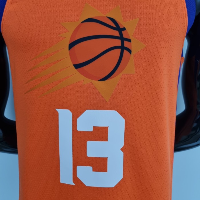 Steve Nash Phoenix Suns 75th Anniversary Swingman Jersey Orange