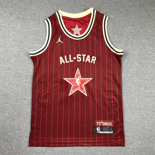 All-Star Kids Jersey Red special edition 2024 NO.77 Dončić