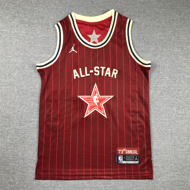 All-Star Kids Jersey Red special edition 2024 NO.77 Dončić